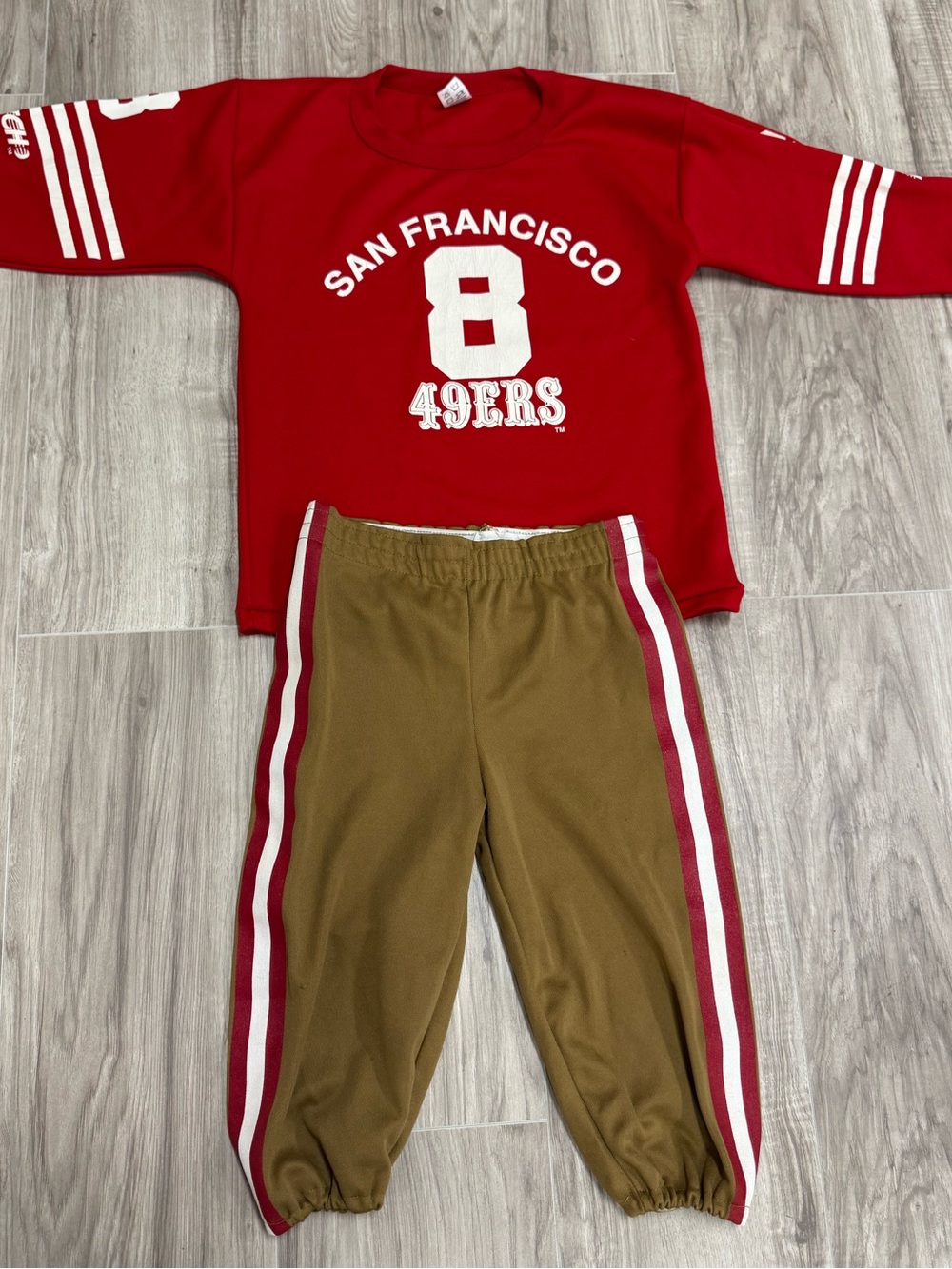 Vintage Hutch San Francisco 49ers Uniform Kids Size Medium
